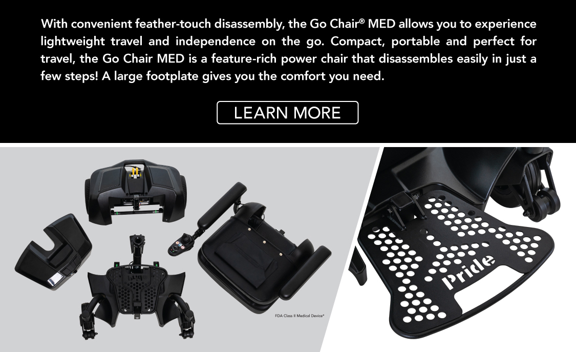 Go Chair MED - Experience lightweight travel on the go.
