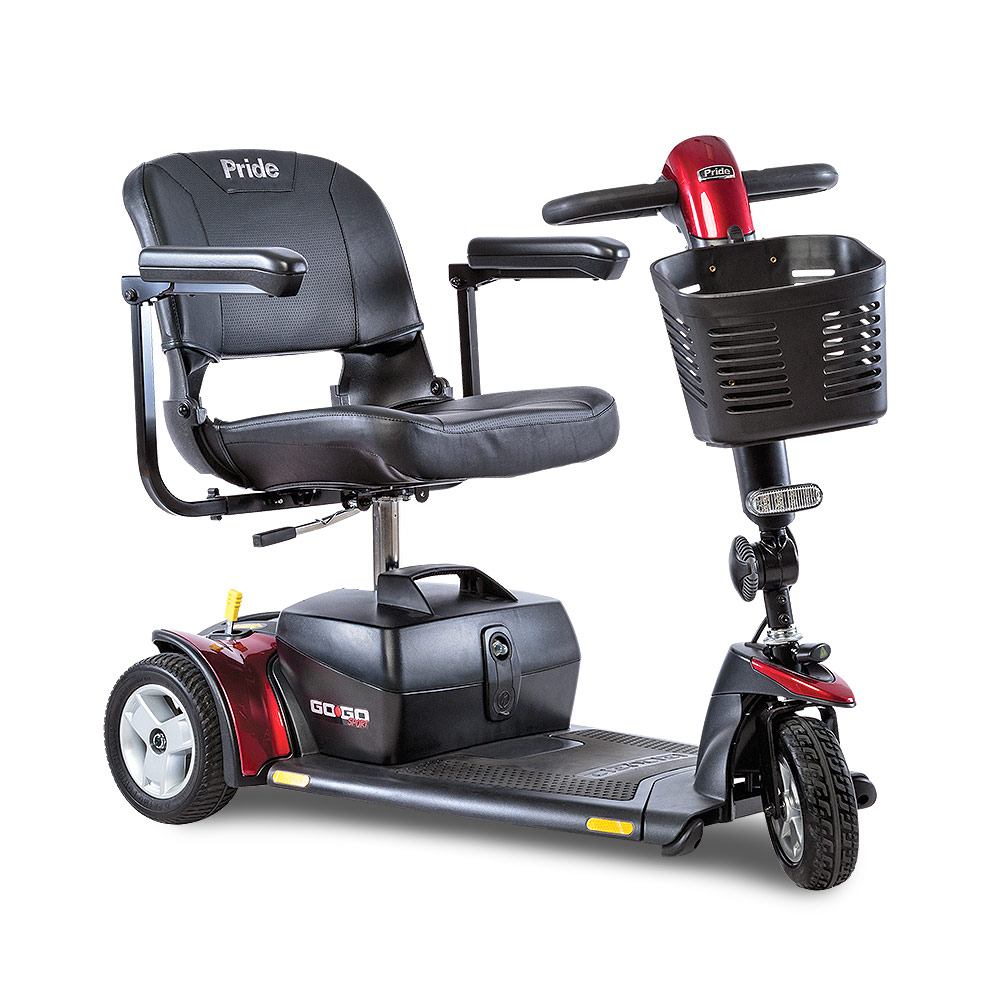 svale Encommium indsprøjte Go Go® Sport 3-Wheel Scooter :: Travel Mobility | Pride Mobility®