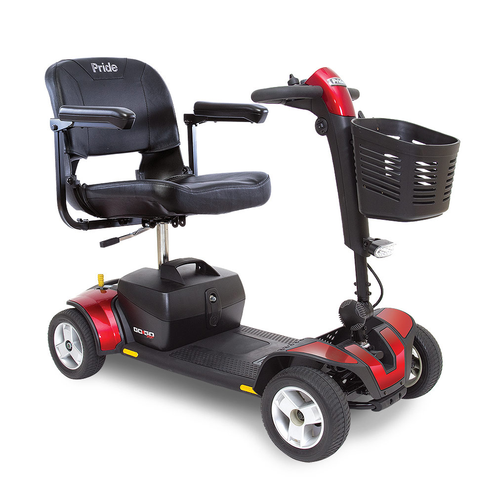 Go Go Sport 4 Wheel Scooter Travel Mobility Pride Mobility