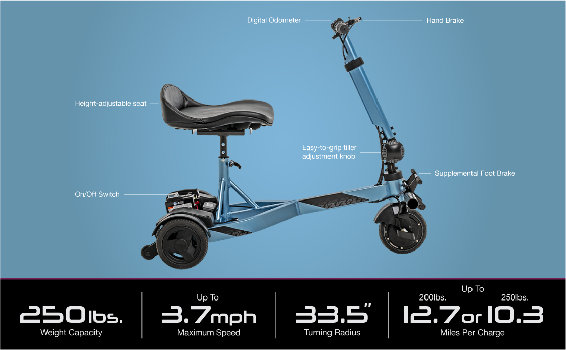 zero turn 10 scooter specifications image