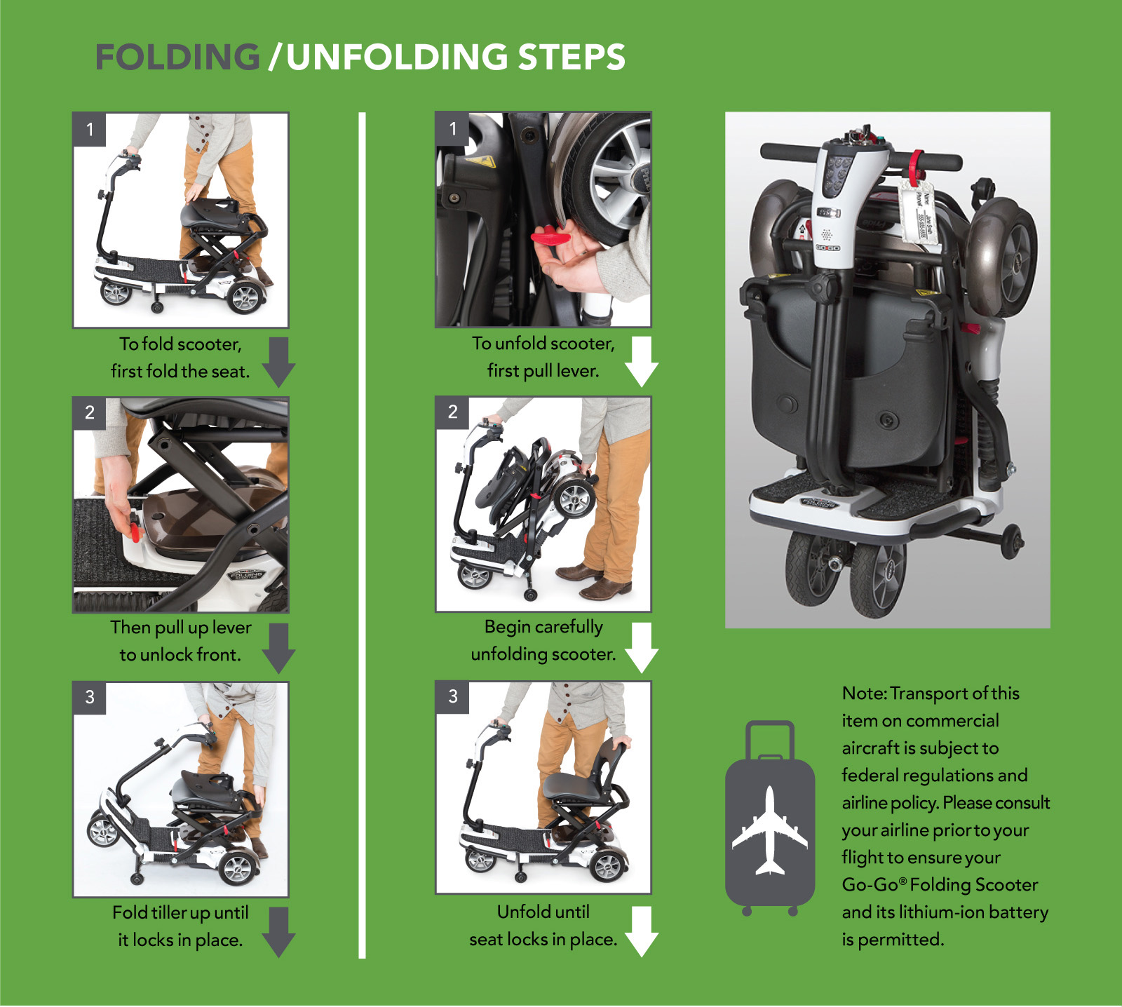 Go-Go Folding Scooter