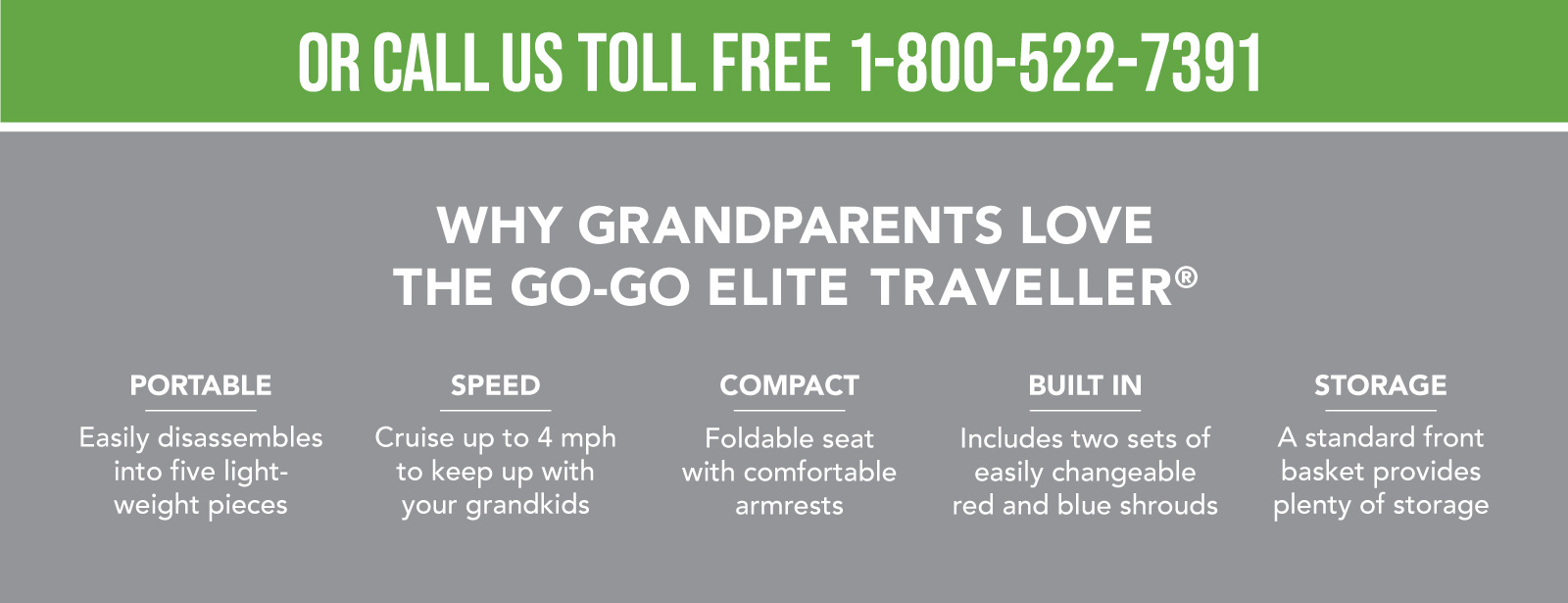 Why Grandparent's Love the Go-Go Elite Traveller