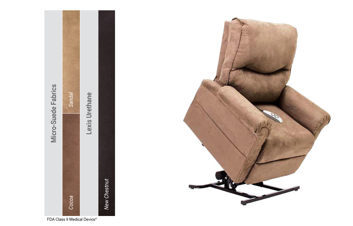 image of lc 105 pride power lift recliner colors