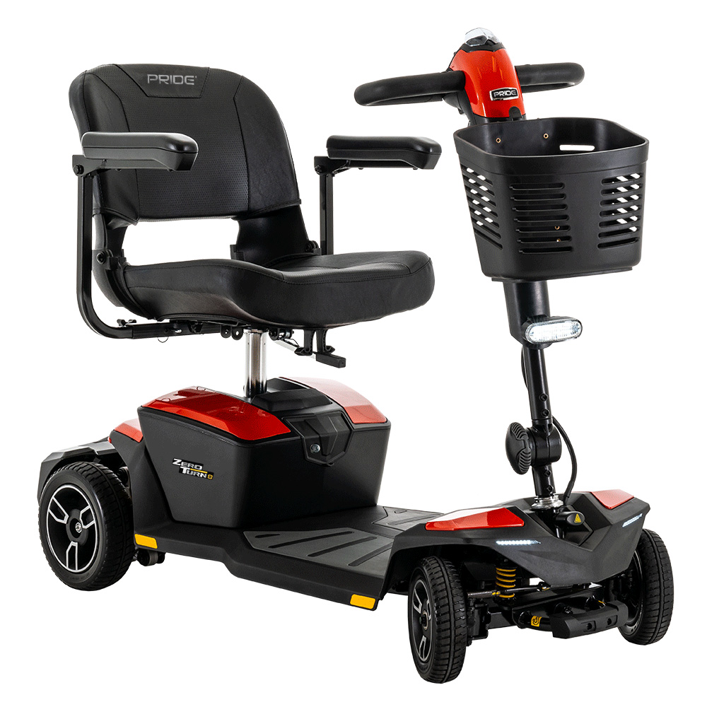 Zero Turn 8 4-Wheel Scooter :: Go-Go® Travel Mobility | Pride Mobility®