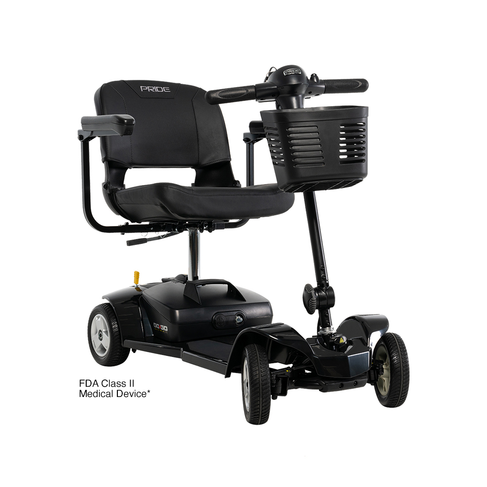 thumbnail image 2 of Complete Ultralight Seat For Go-Go Folding Mobility Scooter / Cart - Used, Fully Functional 2 of 12