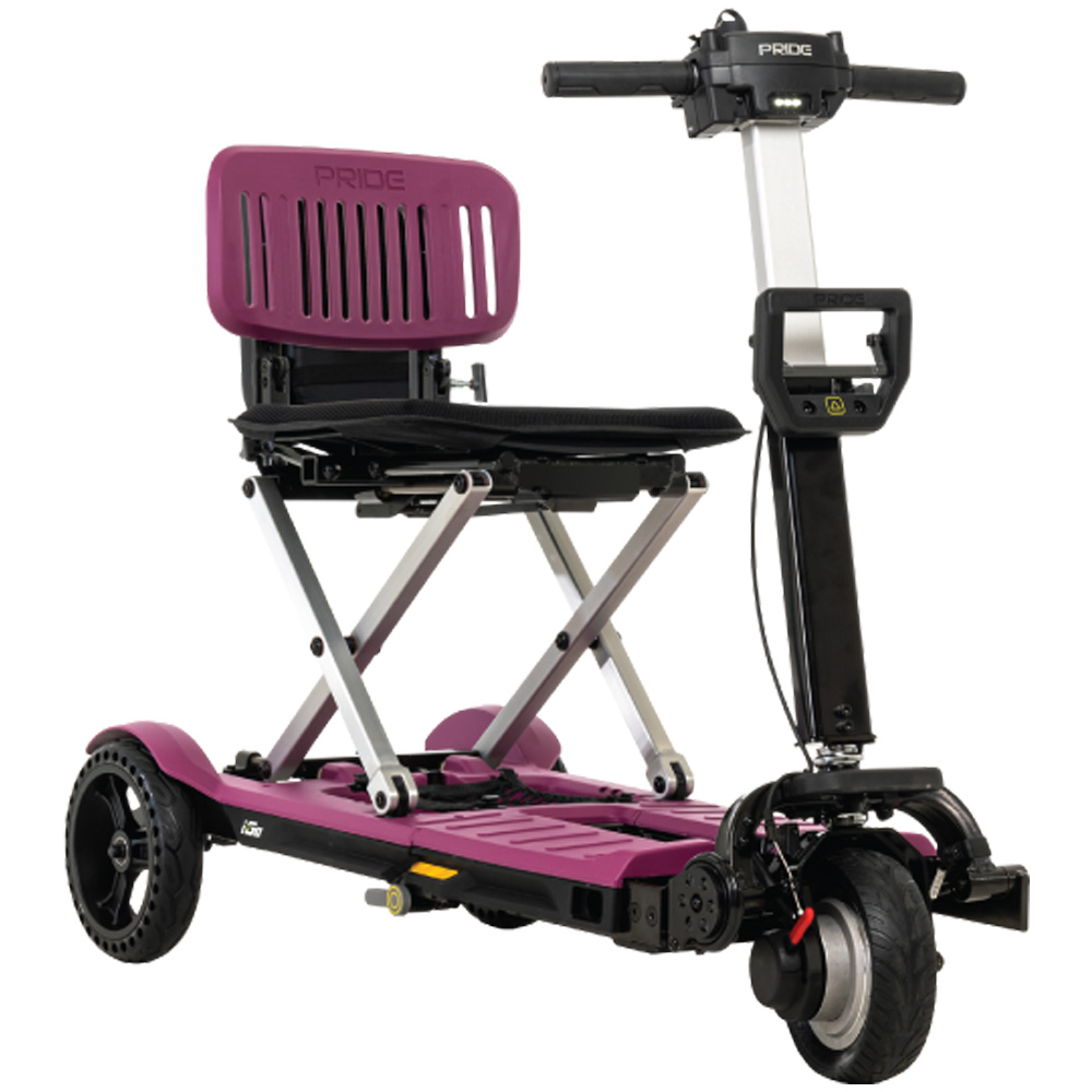 Pride Mobility - Travel Pro Premium 3-Wheel Mobility Scooter by Pride