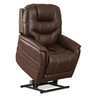 image of walnut vivalift elegance plr 975 power lift recliner