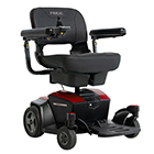 red electric wheelchair