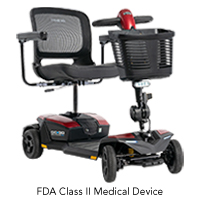 image of red go go elite traveller 3-wheel