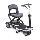 image of white go go folding scooter 4-wheel