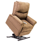 image of micro suede lc 105 pride power lift recliner