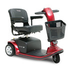 image of candy apple red victory 9 3 wheel scooter