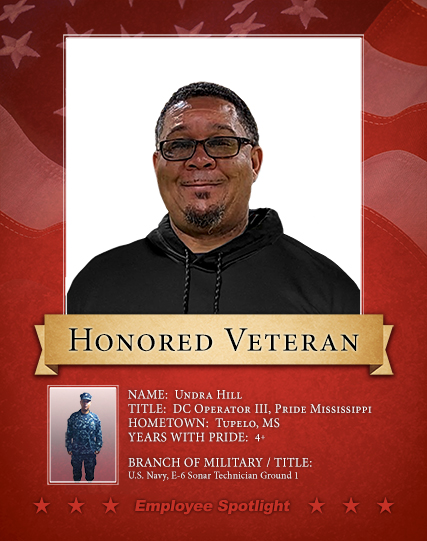 image of undra hill honored veteran
