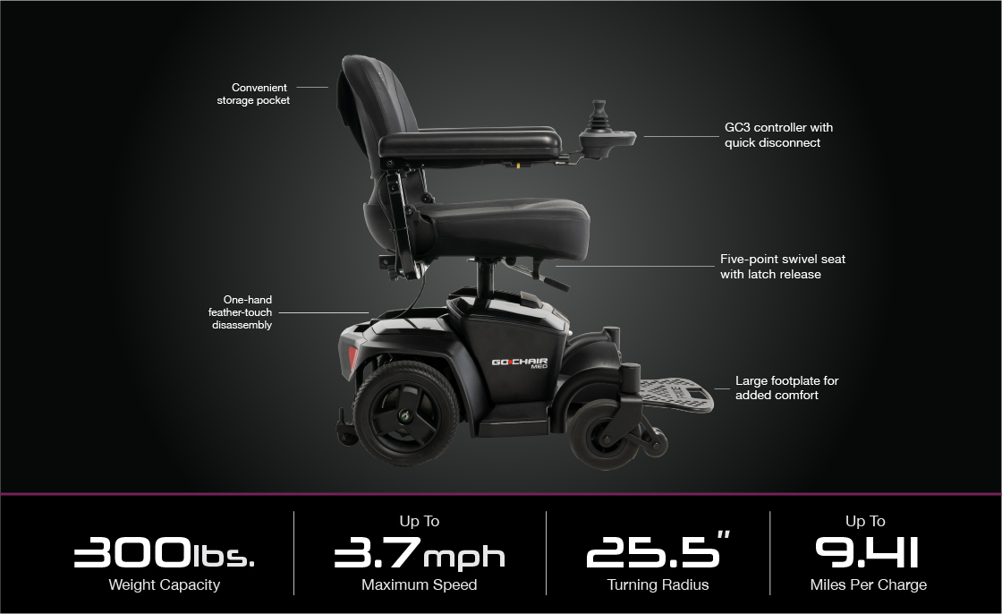 go chair specifications image