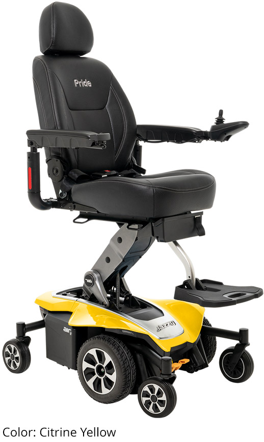 Air-Chair (ライトイエロー ) Jazzy Air® 2 Elevated Wheelchair :: Jazzy® Power Chair