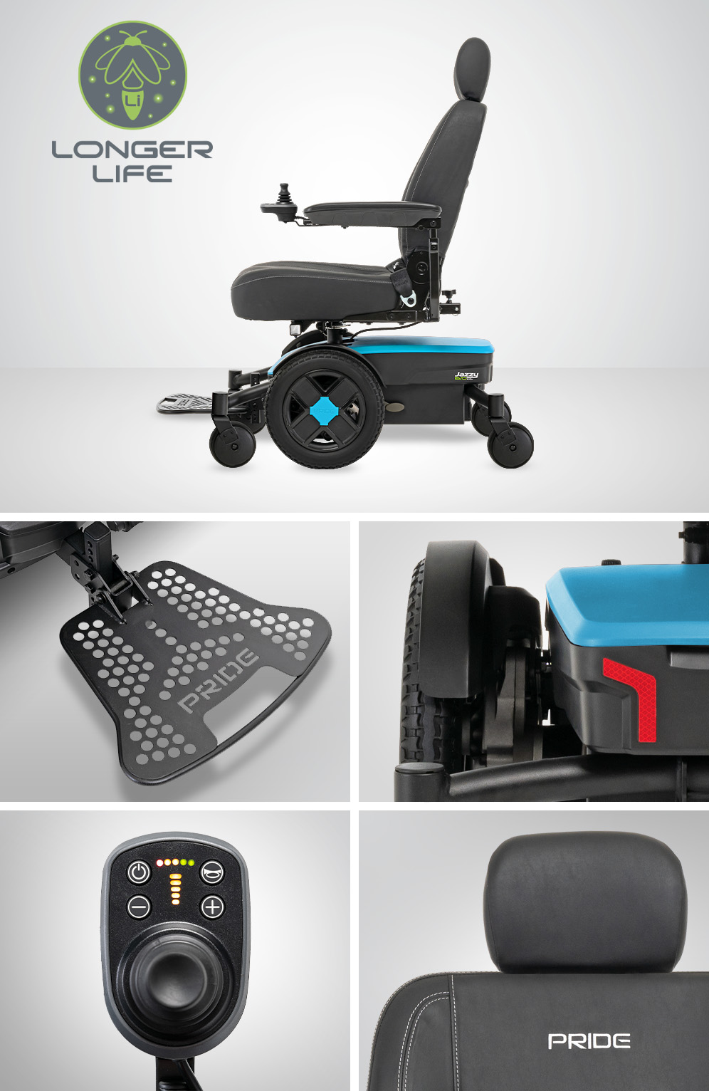 Jazzy® EVO 613 Series :: Jazzy® Power Chair | Pride Mobility®