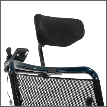 headrest with attendent control