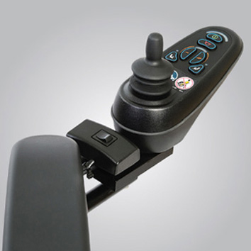 image of swing away joystick