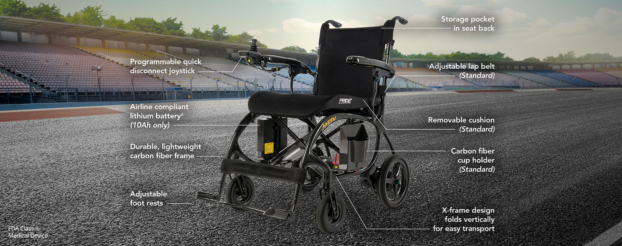 Jazzy Leads the Pack