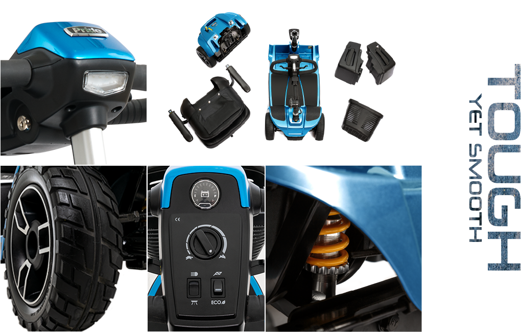 revo 2.0 4 wheel scooter features image