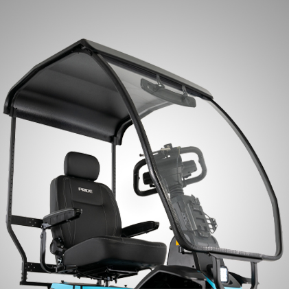 Pride Mobility Scooter Mirrors – Premium Quality Pair With Free Bag Hooks – Fits Go Go, Apex, Ranger & More