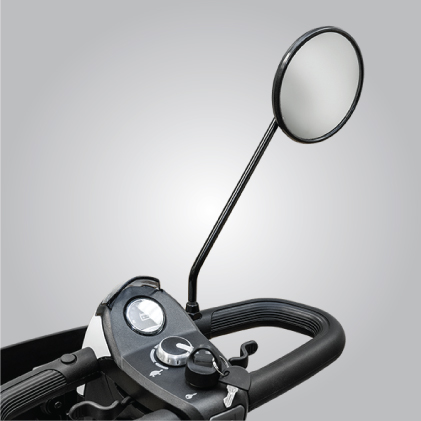 image of rearview mirror