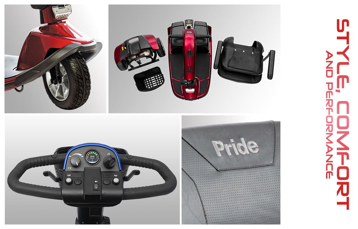 Pride Victory 10.2 3-Wheel Full Size Power Scooter