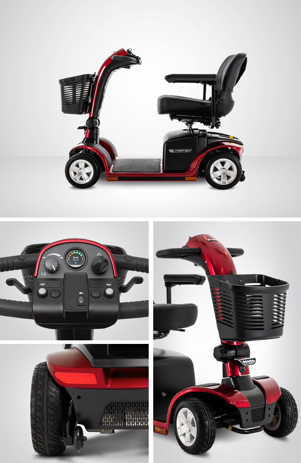 Victory 9 4-Wheel :: Pride Electric Scooters | Pride Mobility®