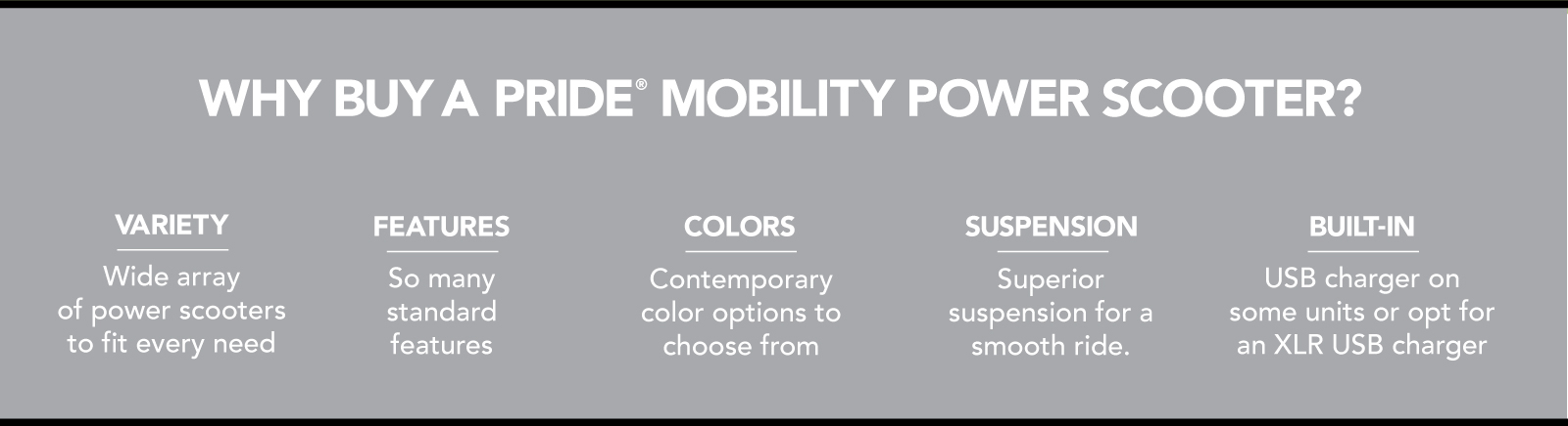 Why Buy a Pride Mobility Power Scooter - Pride Mobility Products Corp.