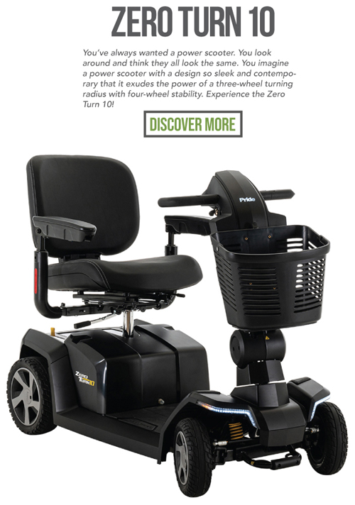 Zero Turn 10 - Pride Mobility Products Corp.