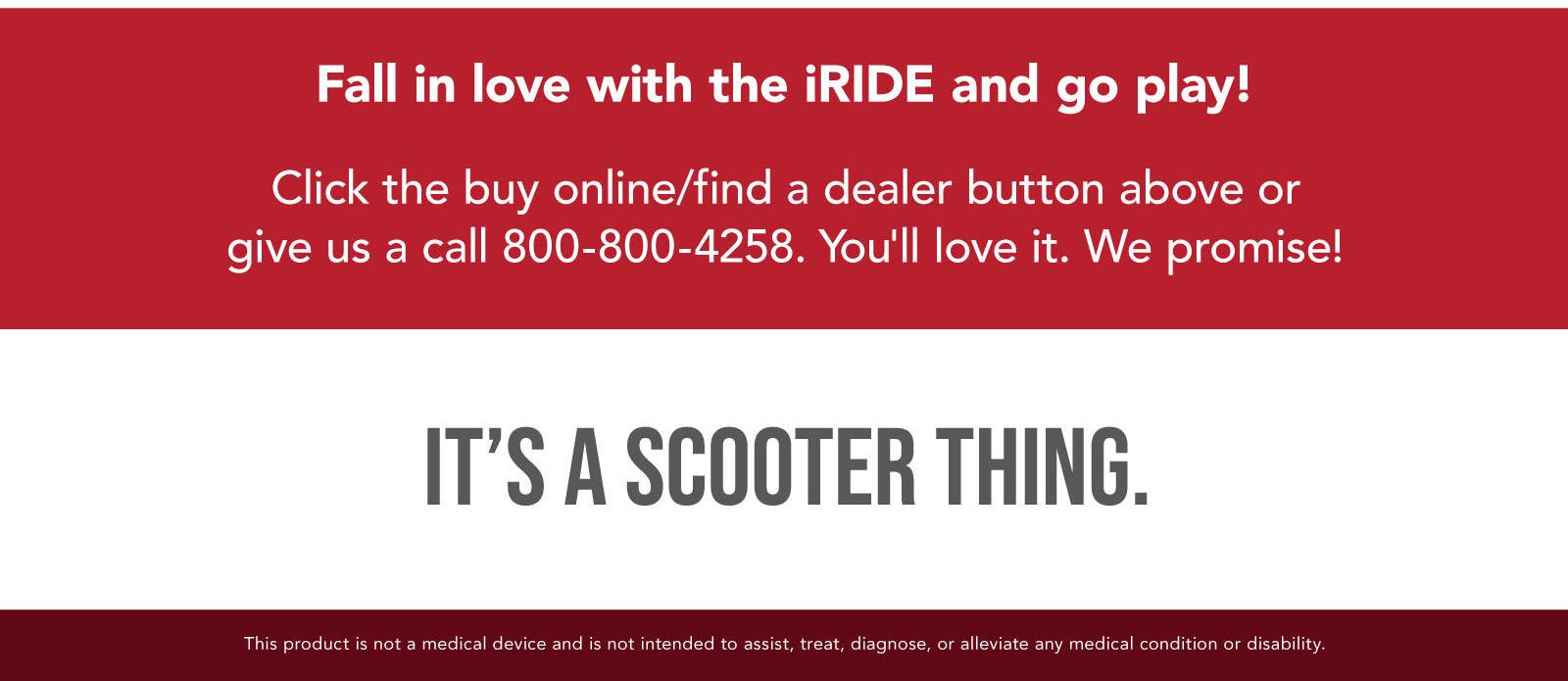 iRide - Pride Mobility Products Corp.